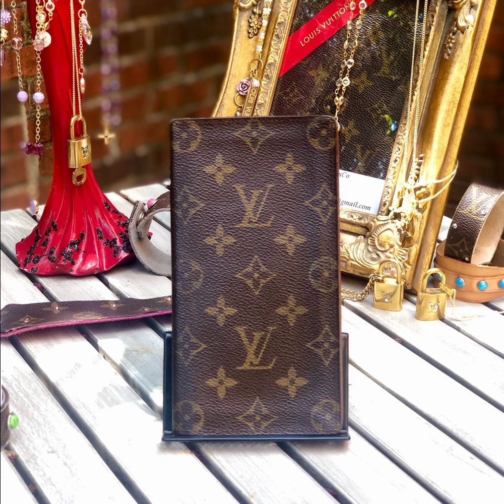 Louis Vuitton Vintage Check Book Holder